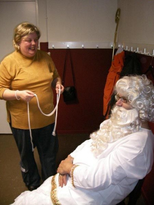 Sinterklaas bij de minis 2008