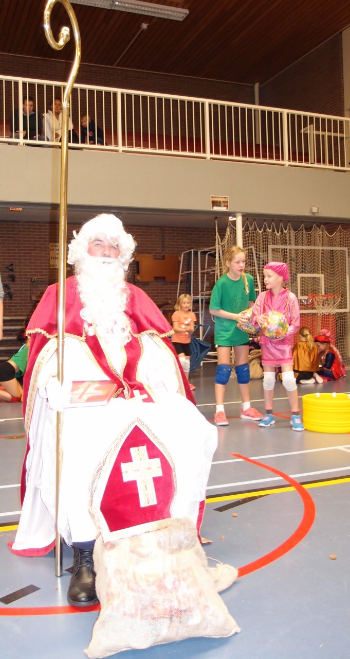 Sinterklaas bij de mini's 2015